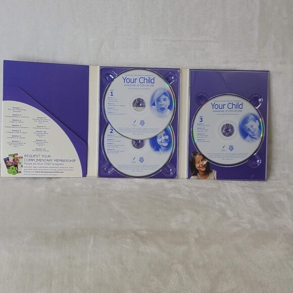Dr James Dobson Your Child Essentials of Discipline DVD Set Focus on the Family - Picture 9 of 12